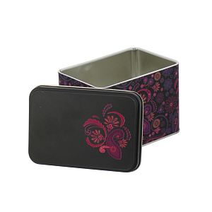 Банка для сыпучих продуктов 400мл НОВЫЙ АРГУМЕНТ Бута лиловая жестяная 000000000001102865