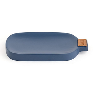 Мыльница DE'NASTIA Джинс эффек синий полирезина 000000000001214356