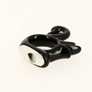 Фигура декоративная "Лебедь" черный керамика R011256 000000000001200374