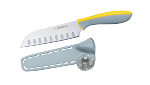 Нож малый 13см FACKELMANN SANTOKU Eversharp нержавеющая сталь/пластик 000000000001201153