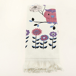 Полотенце кухонное махровое принт 40х60см 100%хл микс принтов Турция 000000000001194275