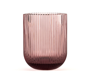 Стакан для воды 280мл GARBO GLASS Purple низкий стекло 000000000001216513