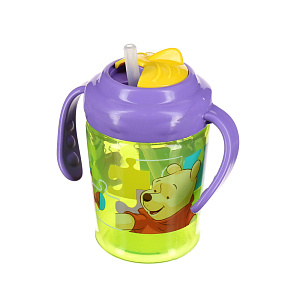 Поильник Мои друзья Тигруля и Винни Lubby&Disney baby, от 6 месяцев, 250мл 000000000001135509