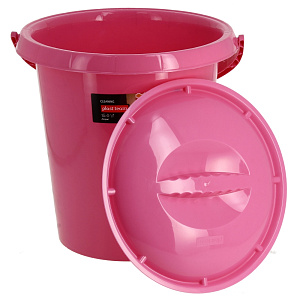 Ведро с крышкой Ampari Plastic Centre, 12л 000000000001152276
