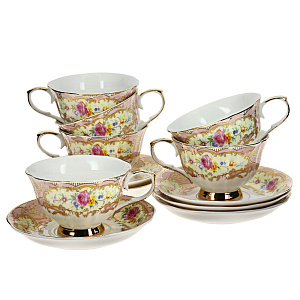 Чайный набор Нежность, 250мл, 12 предметов 000000000001171339