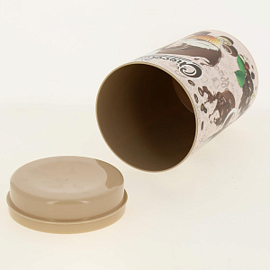 Емкость для сыпучих продуктов 1,4л БЫТПЛАСТ DELUXE бежевая пластик 000000000001179104