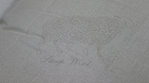 КОРИДЭЙЛ Подушка стег 50х70,1пр, хлопок/овечья шерсть/полиэф.вол 20.05.21.0201 000000000001195860