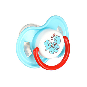 Соска-Пустышка Веселые животные Lubby, от 0 месяцев, латекс 000000000001135433