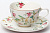 Набор чайный фарфор 8шт (4 чашки 230мл + 4 блюдца) подарочная упаковка Грисоль Balsford 178-43013 000000000001200569