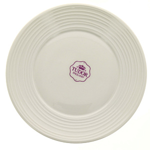 Тарелка десертная 21см TUDOR ENGLAND Royal Circle белый фарфор 000000000001189642