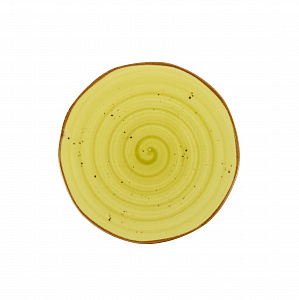 Тарелка десертная 21см TULU PORSELEN Reactive Lime green фарфор 000000000001216236