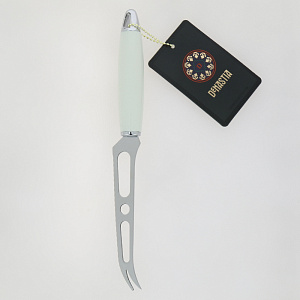 Нож сырный DE'NASTIA пластиковая ручка белый нержавеющая сталь ABS пластик 000000000001211571