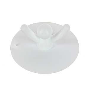 Пробка для ванны и раковины Buddy Umbra, белый 000000000001123371
