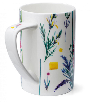 Кружка 425мл APOLLO GENIO Fioretti Cilindro фарфор FIO-425 000000000001194860