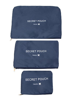 Сумка дорожная(органайзер) 6шт синий полиэстер 000000000001226496