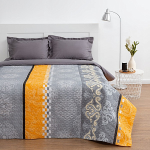 Покрывало евро Экономь и Я "Грация" 200х210см, 100% полиэстер, пл.180г/м2 4898617 000000000001200236