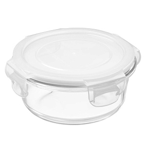 Контейнер 970мл 18х7,6см круглый боросиликатное стекло 000000000001220355