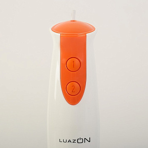 Блендер LuazON LBR-15, бело-желтый, пластик, 500 Вт, 3 в1 2813364 000000000001186374