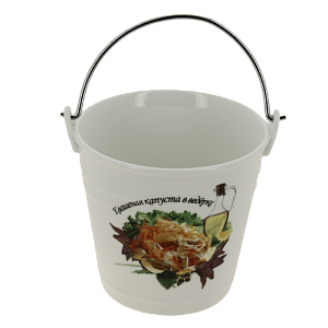 Салатник-ведерко 15х13,9х14,3см LARANGE Квашеная капуста фарфор 000000000001079656