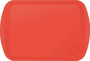 Поднос Plast Team, прямоугольный, коралловый, 365х255х25 (PT9214) 000000000001201534