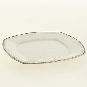 Тарелка десертная D21см DE'NASTIA DONNA молочный фарфор 000000000001209932