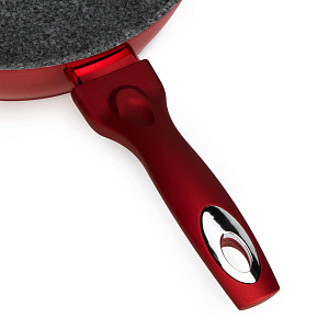 Сковорода 24см SWEET HOME SAVORY глубокая красный алюминий Сковорода 24см SWEET HOME SAVORY глубокая красный алюминий 000000000001215873