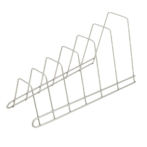 Держатель для крышек 34х15х18см METALTEX Cricet 6 секций нержавеющая сталь 000000000001204522