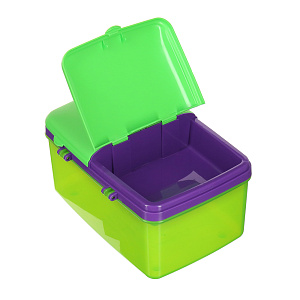 Ланчбокс 4-х секционный с бутылкой Sistema, 2л 000000000001148984