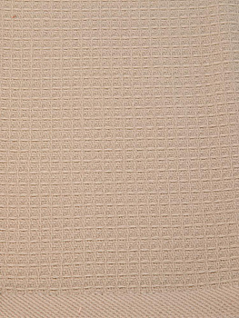 Полотенце кухонное 30х50см LUCKY вафельно-махровое капучино хлопок 100% 000000000001225105