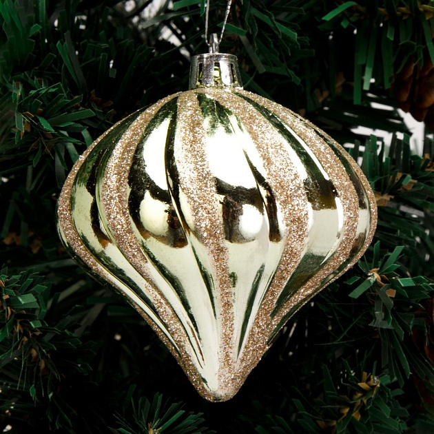 Декоративное украшение Набор 4шт 8,5см Капля серия Неоновая микс пластик 000000000001224122