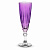Фужер для шампанского 300мл фиолетовый стекло 000000000001218728
