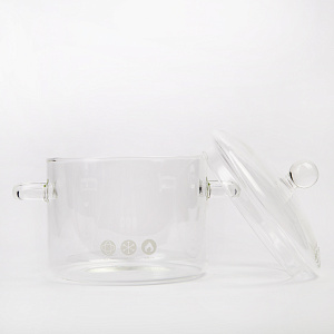 Кастрюля 1,9л 16х22х18см боросиликатное стекло 000000000001213789