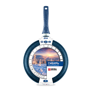 Сковорода блинная 24см НЕВА МЕТАЛЛ ПОСУДА Природные минералы Сибирь алюминий 000000000001218661