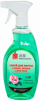 Спрей для мытья стёкол зеркал и хрусталя 500мл FEDORA Горная камелия 000000000001201267