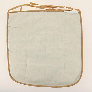 Сидушка из гобелена 40х40±3, состав лицевой стороны 100% п/э, состав тыльной стороны 100% хлопок, наполнитель синтепон, завязки С 46 000000000001192530