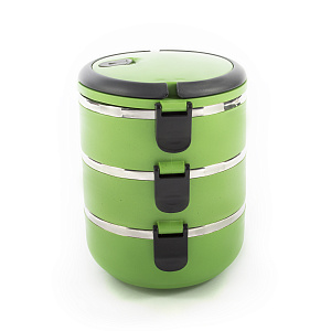 Ланчбокс-термос 3 этажа 400мл+400мл+400мл M010189/PC05378 пластик Ланчбокс-термос 3 этажа 400мл+400мл+400мл M010189/PC05378 пластик 000000000001168114