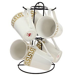 Набор кружек Wellberg, фарфор, 7 предметов 000000000001172374