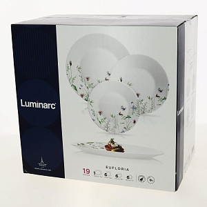 EUFLORIA Набор столовой посуды 19 предметов LUMINARC N8896 000000000001182555