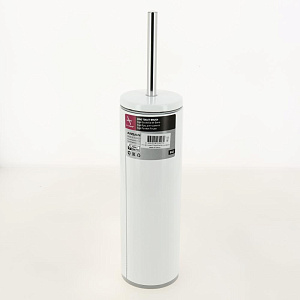 Ёрш для унитаза из нержавеющей стали белый корпус серая вставка PRIMANOVA M-E42-01-07 000000000001201706