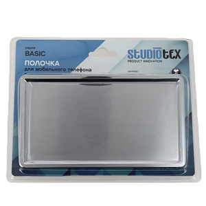 ПОЛКА для мобильного телефона с держателем для туалетной бумаги BASIC 6128304 000000000001197519