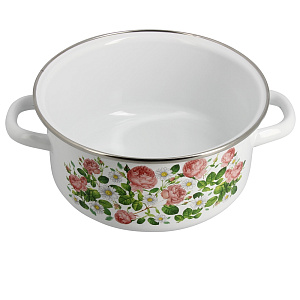 Кастрюля Букет СтальЭмаль, 3л 000000000001126456