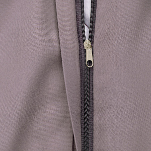 Наволочки 50x70см 2шт DE'NASTIA геометрия велюр серый полиэстер 000000000001203755