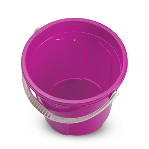 Ведро 10л с крышкой в ассортименте полиэтилен 000000000001226278