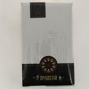 Проcтыня 160x240см DE'NASTIA серый 100%хб сатин C010829 000000000001204355