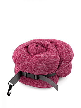 Подушка для путешествий DE'NASTIA 27х24x10см MEMORY (с эффектом памяти) бордовый T600046 000000000001200007