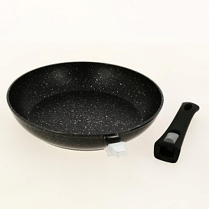 Сковорода 28см CRISTELLE Black stone алюминий 000000000001205268