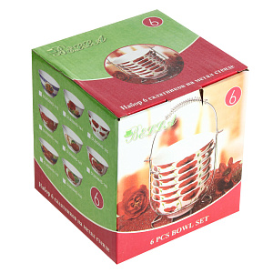 Набор салатников Olaff, 300мл, 6 шт. 000000000001163604