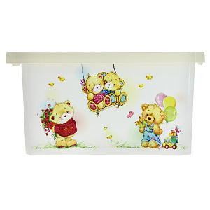 Детский ящик для хранения Bears X-Box Little Angel, 17л 000000000001154015