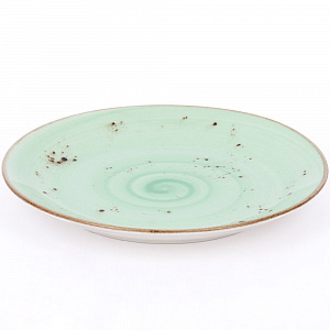 Набор столовой посуды 24 предмета TULU PORSELEN Deniz Mint (тарелки: обеденная 25см-6шт, десертная 19см-6шт, салатник 18см-6шт, 14см-6шт) фарфор 000000000001211108