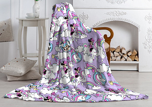 Плед Павлинка Аэро Софт Дисней Минни Маус 150*100 100%пэ,пл190г/м 000000000001186161